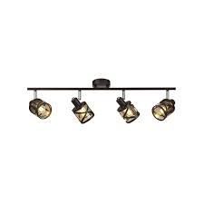 Bromley s handsome silhouette features an updated traditional design that combines elegant and stately details. Ava Licht Sku83837i4l 4 Light Bar Spotlight E14 Oiled Bronze Polished Chrome Amber Ideas4lighting