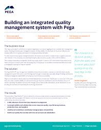 Quality management is the act of overseeing different activities and tasks within an organization corporate structure corporate structure refers to the organization of different departments or business units within a company. Building An Integrated Quality Management System With Pega Pega