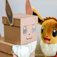 See how to make a cute valentine box of chocolates! Make This Pokemon Eevee Valentine Box Craft With Your Kid