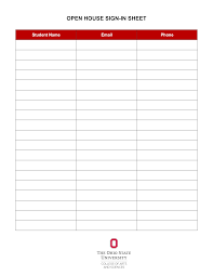 Smartsign.com has been visited by 10k+ users in the past month Blank Open House Sign In Sheet Templates At Allbusinesstemplates Com