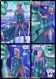 Elsa Meet Jack Porn comic, Rule 34 comic, Cartoon porn comic - GOLDENCOMICS