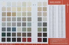 Color Charts For Painted Nail And Trim Colors Maze Nails