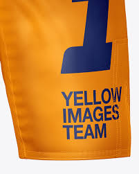 Download Men S Shorts Mockup In Apparel Mockups On Yellow Images Object Mockups