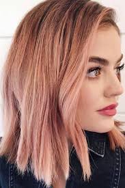 Temporary hair color, on the other hand, will only last until you wash your hair. Rose Gold Hair Colour Ideas How To Get The Trend Glamour Uk