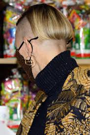 princess charlene of monaco shaved her hair into a half hawk see her punk princess style princess charlene charlene of monaco monaco princess