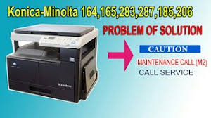Pagescope net care has ended provision of download and support service. Konica Minolta Bizhub 164 Machine Trouble Service Call C2558