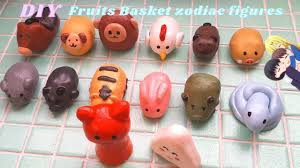 Based off of tohrus chinese zodiac set in the 2019 remake, these little clay zodiac sculptures are handmade and handpainted. Making The Zodiac Figures From Fruits Basket Youtube