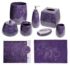 The many shades of purple make it a versatile background color in the bathroom that can be used fabulous purple is perfect for hollywood regency style bathroom [design: Wonderful Purple Bathroom Accessories 42 Design Secrets Download