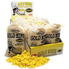 Usacandywholesale.com offers a large selection of candy bar, candy bulk, candy sour, candy gummy, lollipops, charms pops, tootsie pops, big slice pops, swirls jumbo pops, carnival pops, ring pops, push pops, bubble gum, trident bubble gum, wrigley's bubble gum, extra gum, 5 gum, orbit gum, free dent gum, big league chew, mentos gum, bulk. Gold Mine Gum Always 35 Flat Rate Shipping