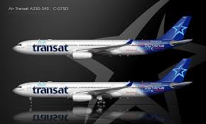 Airbus a330 active with air transat. Side View Illustrations Of An Air Transat A330 343 Wearing The 2011 Welcome Livery Norebbo
