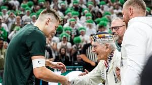 Jaxon Kohler gets memorable moment at Michigan State basketball senior night