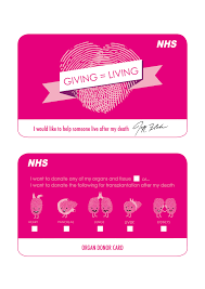 Maybe you would like to learn more about one of these? Organ Donor Card On Behance