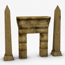 Egyptian Obelisk And Gate 3d Model Ad Obelisk Egyptian Model Gate Obelisk Egyptian Art Wallpaper Iphone