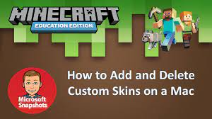 Education edition you need to uninstall your current version and then download the new version from the download minecraft: How To Add Custom Skins To Minecraft Education Edition When Using A Mac Cdsmythe