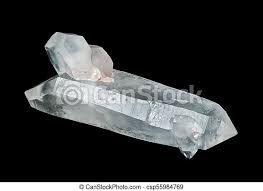 Quartz crystal png is about is about quartz, crystal, mineral, crystal cluster, amethyst. Large Transparent Crystal Of Quartz Large Transparent Two Headed Crystal Of Rock Crystal Isolated On A Black Background Canstock