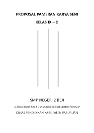 Proposal ini sebagai bentuk untuk menggambarkan rancangan. Doc Proposal Pameran Karya Seni Repaired Shukri Hiri Academia Edu