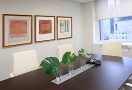 Formal Conference Room Table Similar To Ours Maybe Copy Idea For Wall Table Center Office Interior Design Dining Room Decor Modern Office Furniture Design