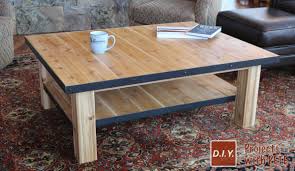 Make a relief cut just like a jointer, the table saw setup requires an infeed and an outfeed side. How To Make A Wood Coffee Table With Steel Accents