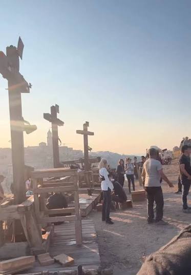 The Chosen season 6 filming in Matera, Italy