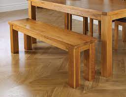 Indoor wooden benches prices, description: 1 2m Solid Oak Indoor Dining Bench Free Delivery Top Furniture