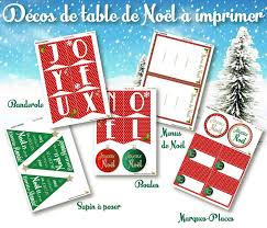 Marque places noël à imprimer pour votre table de réveillon. Decoration De Table Festive De Noel A Imprimer