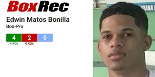 BoxRec: Edwin Matos Bonilla