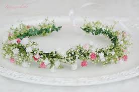 Haarschmuck Haarkranz Schleierkraut Brautkranz Flower Wreath Hair Bride Wreath Hair Wreaths