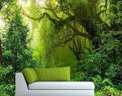 13 3d Nature Wallpaper Cost Custom Wallpaper 3d Tropics Forests Waterfall Tree 3 Landscape Wallpaper Living Room 3d Nature Wallpaper 3d Stone Wallpaper