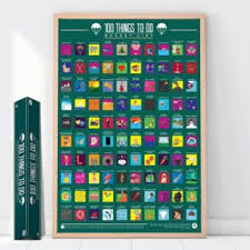 Discuss your bucket list with your spouse, and pin it up somewhere in your home to remind you of your upcoming adventures. Scratch Off Bucket List This Year S Best Gift Ideas