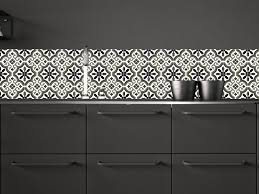 Credence Adhesive Impermeabilisee Trianon Noir Etsy Carrelage Adhesif Credence Credence Adhesive