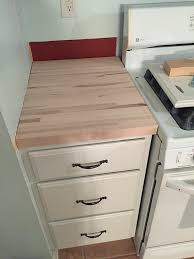 The butcher block comes unfinished and in a giant cardboard box. How To Install Butcher Block Countertops