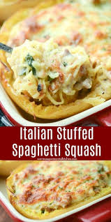 Italian Stuffed Spaghetti Squash Recipe Italian Sausage Recipes Sausage And Spaghetti Squash Spaghetti Squash Recipes Easy