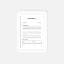 This is example print release form for new photographers interested in protecting their professional work. Essential Model Print Release Bundle Shopgalleree Com Photography Marketing Design Templates For Photographers