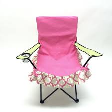 Sweet Pink And Apple Green Glamping Chair And Sports Chair Etsy Sports Chair Cover Sport Chair Chair Cover