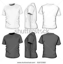 Vector Men S T Shirt Design Template Front Back And Side View No Mesh By Ivelly Via Shutterstoc T Shirt Design Template Tshirt Designs Polo Shirt Design