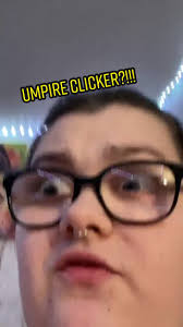 I have never seen this thing in my life! has this always been in the sport?  #umpire #clicker #LoveMeMode