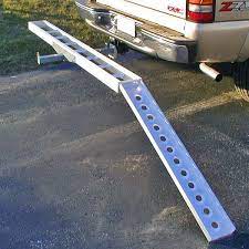 Black Widow Aluminum Motorcycle Carrier 400 Lbs Capacity Motocikl Pricepy Perevozka