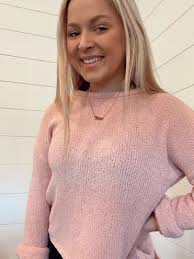 Taylor & Sage Pink Sweater