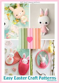 Use for diy crafts, cutting machines (criquet and silhouette), etc. Easy Easter Crafts Roundup Of The Best Felt Craft Patterns To Make