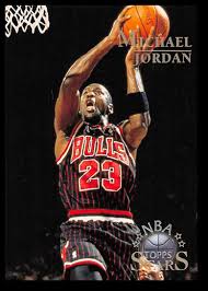 The 1986 fleer michael jordan rookie card is one of the most iconic basketball cards of all time. 1996 97 Topps Stars Michael Jordan Basketball Card 24 On Kronozio