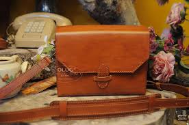 Túi đeo chéo da mộc vintage luxury
