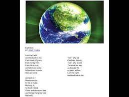 Lewis, joseph langland, william stafford, christina rossetti, and others. 14 Earth Day By Jane Yolen 4 22 Youtube