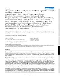 PDF) The genome of Rhizobium leguminosarum has recognizable core and  accessory components