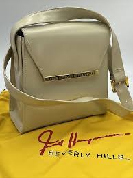 Fred Hayman OF BEVERLY HILLS VINTAGE Beige Gold SHOULDER BAG