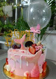 巧克力人鱼蛋糕 cake birthday cake desserts