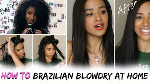 After toweling off wet hair, set your dryer on medium heat and high air speed. How To Brazilian Blowdry Keratin Treat Your Hair At Home Youtube