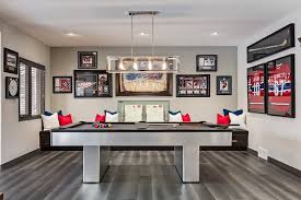 There are many stories can be described in cork flooring basement. Sports Fan S Dream Basement Calgary Kitchen Renovators