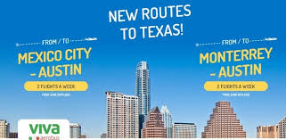 During the celebration of the 50th anniversary of the executive directorate of air services condores, belonging to the secretariat of citizen security (ssc) of mexico city, the head. Viva Aerobus Adds Two Nonstop Flights From Austin To Mexico