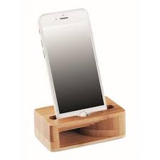 Amplificateur en bambou pour smartphone