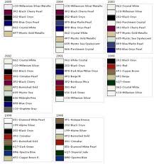 98 05 gs exterior color chart clublexus lexus forum